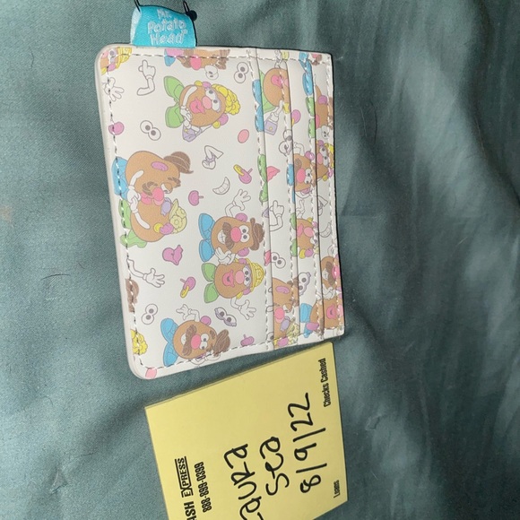 Loungefly Potato Head mini backpack and card holder - Picture 6 of 8